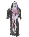 Colgante de monstruo fantasma con luces y sonido Halloween h 100 cm