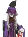 Monstruo fantasma con cabeza en mano luces y sonido Halloween h 185