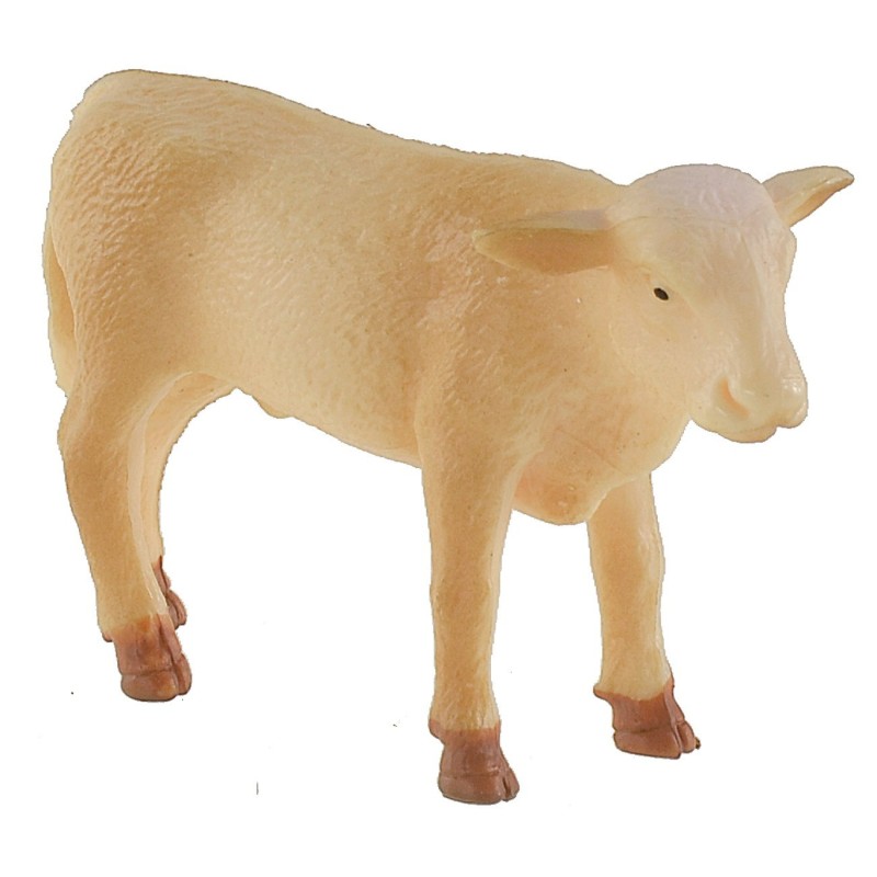 Vaca beige para estatuas de 6-8 cm Mundo Pesebre