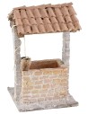 Pozzo stuccato per presepe cm 9x9x15,5 h