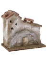 Casale con arco cm 9x5,5x8 h per presepe