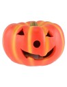 Calabaza de Halloween con luces LED que cambian de color a pilas.