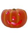 Calabaza de Halloween con luces LED que cambian de color a pilas.