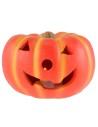 Calabaza de Halloween con luces LED que cambian de color a pilas.