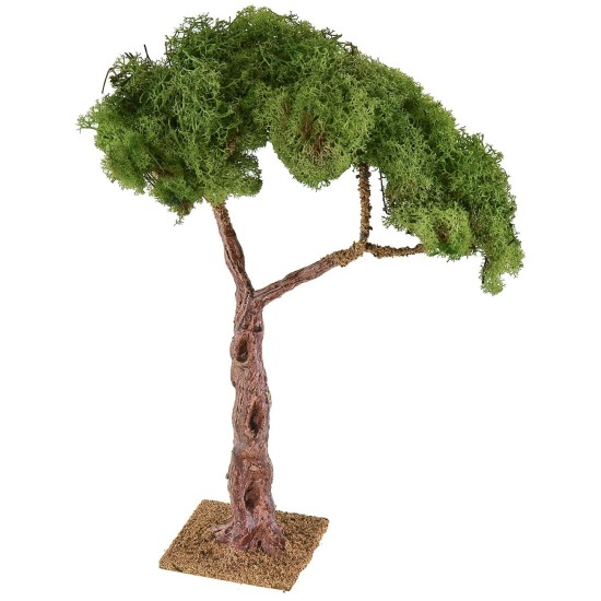 Albero con chioma e base cm 8x8x31h Mondo Presepi