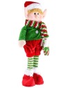 Elfo navideño h 57 cm altura, navideño, elfo, material