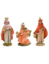 Estatuillas Tres Reyes Magos 10 cm en PVC estatua belén, serie, base