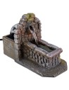 Working stone effect fountain in resin 7.5x15.5x11 h