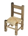 Sedia in legno cm 2,3x2,2x4,3 h