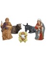 Nacimiento 5 figuras serie 8 cm estatuas Landi Moranduzzo