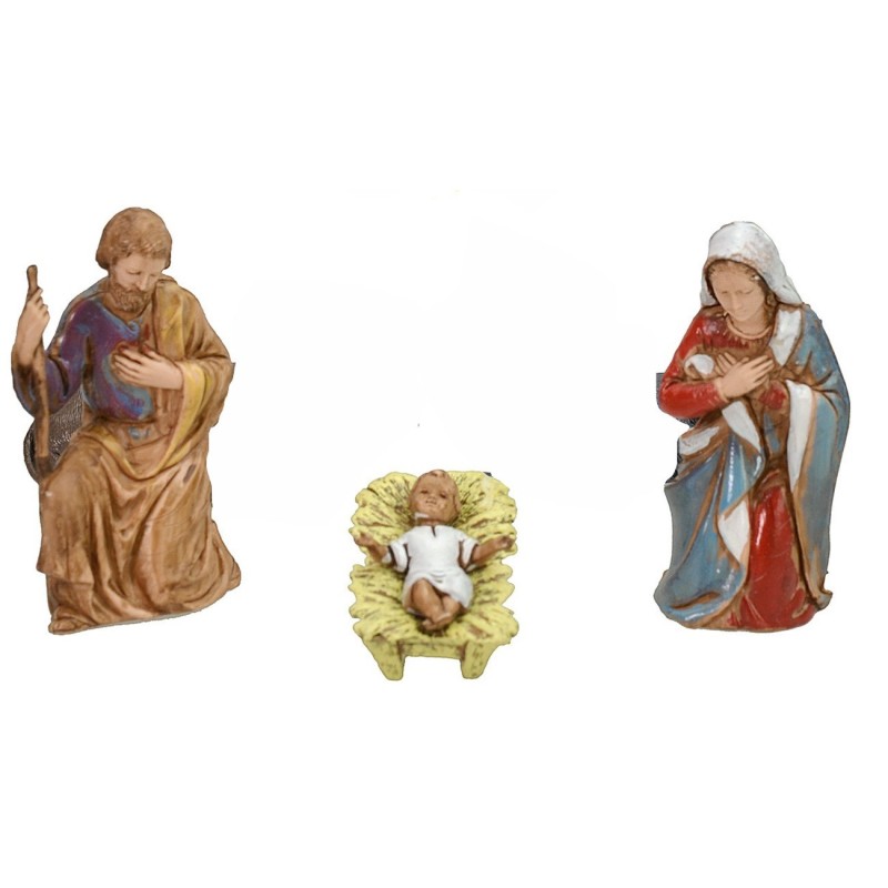 Natividad 3 sujetos serie 8 cm estatuas Landi Moranduzzo