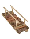 Ponte in legno per presepe cm 3,5x10x3,3 h legno, consigliato