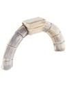 Arch with keystone for DIY nativity scene 12.5x2.3x11.5 cm