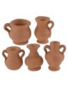 Set 5 amphorae h 2-1,5 cm