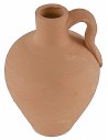 Ánfora de terracota h 7,3 cm jarra, terracota, recomendada