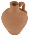 Jarra de terracota h 5,3 cm, jarra, terracota, altura