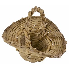 Cesta di pane minuteria presepe 12 a 20 cm