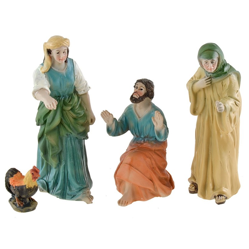 Rinnegamento di Pietro cm 9 Estatuas Pascuales estatuas pascuales