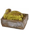 Cassetta in legno con banane cm 3,3x2,1x1,4 h