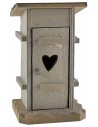 copy of Latrina in legno per presepe cm 6x6x13 h