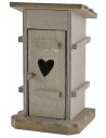 copy of Latrina in legno per presepe cm 6x6x13 h