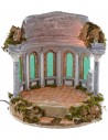 Tempio circolare illuminato ø 41,5x43 h altezza, statue