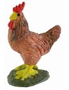 Gallina Oliver cabeza alta para figuritas de 10-12 cm gallina.