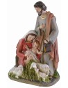 Natividad de resina con ovejas de 14,5x9x22,5 cm h ovejas.