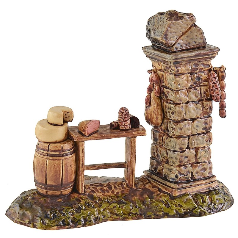 Banco da salumiere Landi Moranduzzo per statuine 10 cm