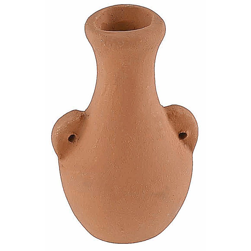 Ánfora de terracota h 4,2 cm jarra, terracota, recomendada