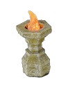 Braciere piccolo con led arancio tremolante 12 Volt cm 2,7 h