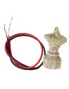 Braciere con led arancio tremolante 12 Volt cm 2,7 h