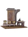 Apiario con arnie per presepe cm 24x17,5x19,5 h per statue 12 cm