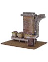 Apiario con arnie per presepe cm 24x17,5x19,5 h per statue 12 cm