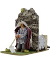 8 cm peasant hoe moving nativity scene