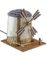 copy of Working circular windmill with wooden shovel cm