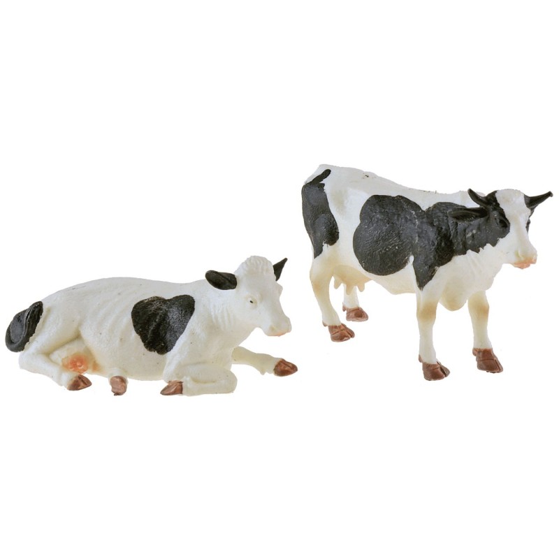 Set 2 cows pezzate pvc