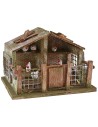 Pollaio for presepe cm 19x14, 5x13 h