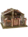 Pollaio for presepe cm 19x14, 5x13 h