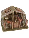 Pollaio for presepe cm 19x14, 5x13 h