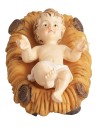 Gesù bambino con culla 5x3,5 cm consigliato per statue 12 cm