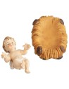 Baby Jesus with cradle 5x3.5 cm recommended for 12 cm statues