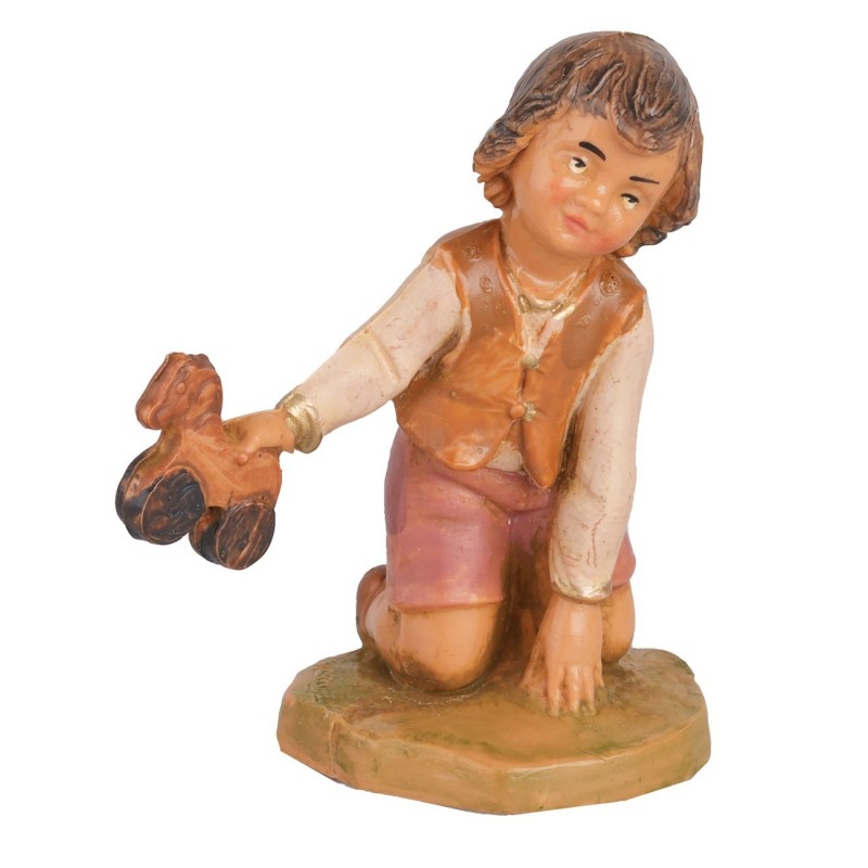 Bambino con gioco serie 12cm Fontanini