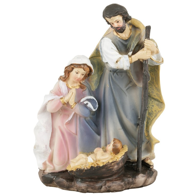 Natività in blocco 20 cm Mondo Presepi