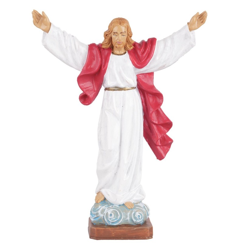 Cristo Redentore 25 cm Euromarchi base, euromarchi, altezza