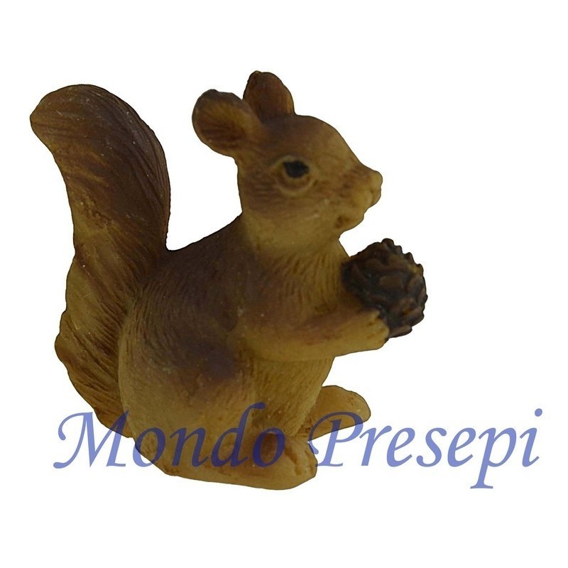 Squirrel 2.5 cm resin