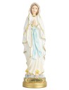 Madonna di Lourdes 22 cm in resina altezza, base, resina