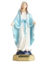 María Virgen 15 cm en resina altura, base, resina, real