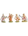 Set 8 statuine cm 4 Euromarchi statuine, base, pastore