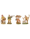 Set 8 statuine presepe 4 cm Euromarchi euromarchi, base